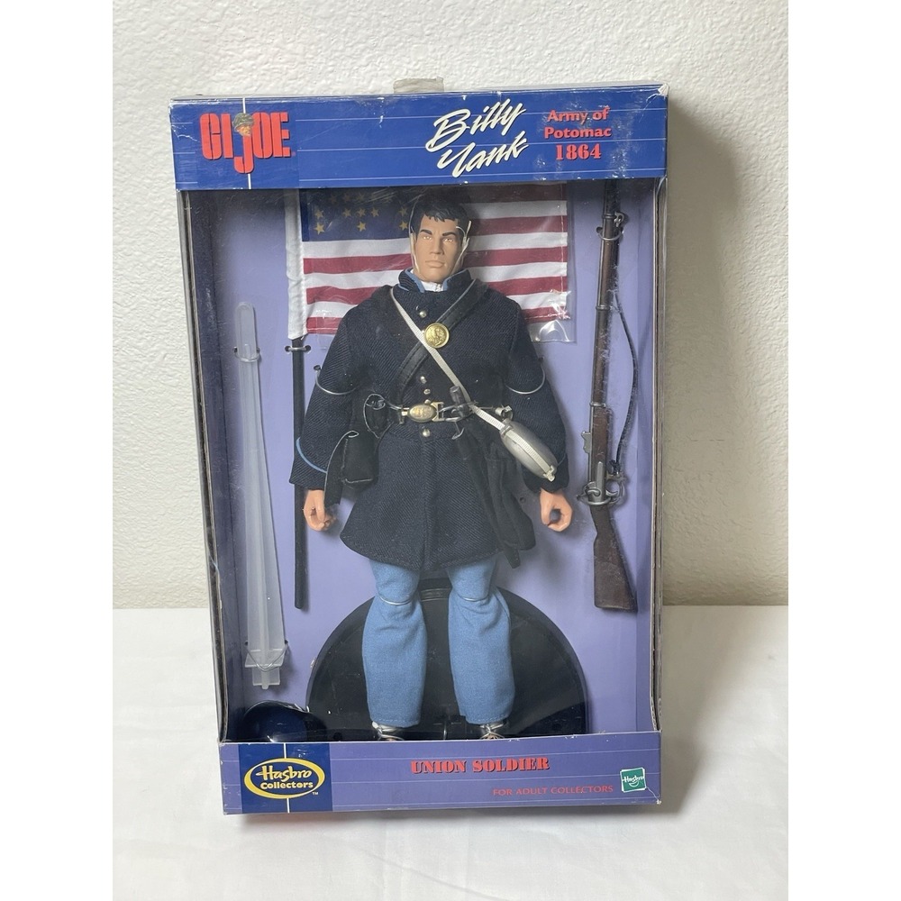 GI Joe Billy Yank Union Soldier 12" Action Figure Blue New Civil War 1864 Box